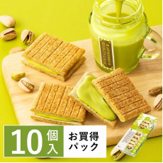 日本Sugar Butter Sand Tree開心果奶油夾心脆餅(一盒10件) (7月中旬)